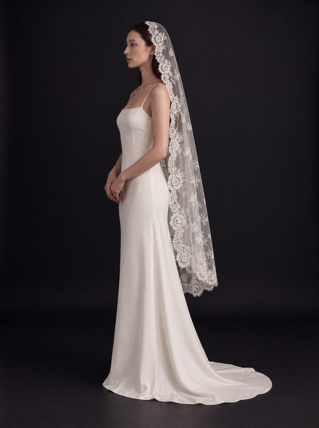 The Ysabel veil — side view