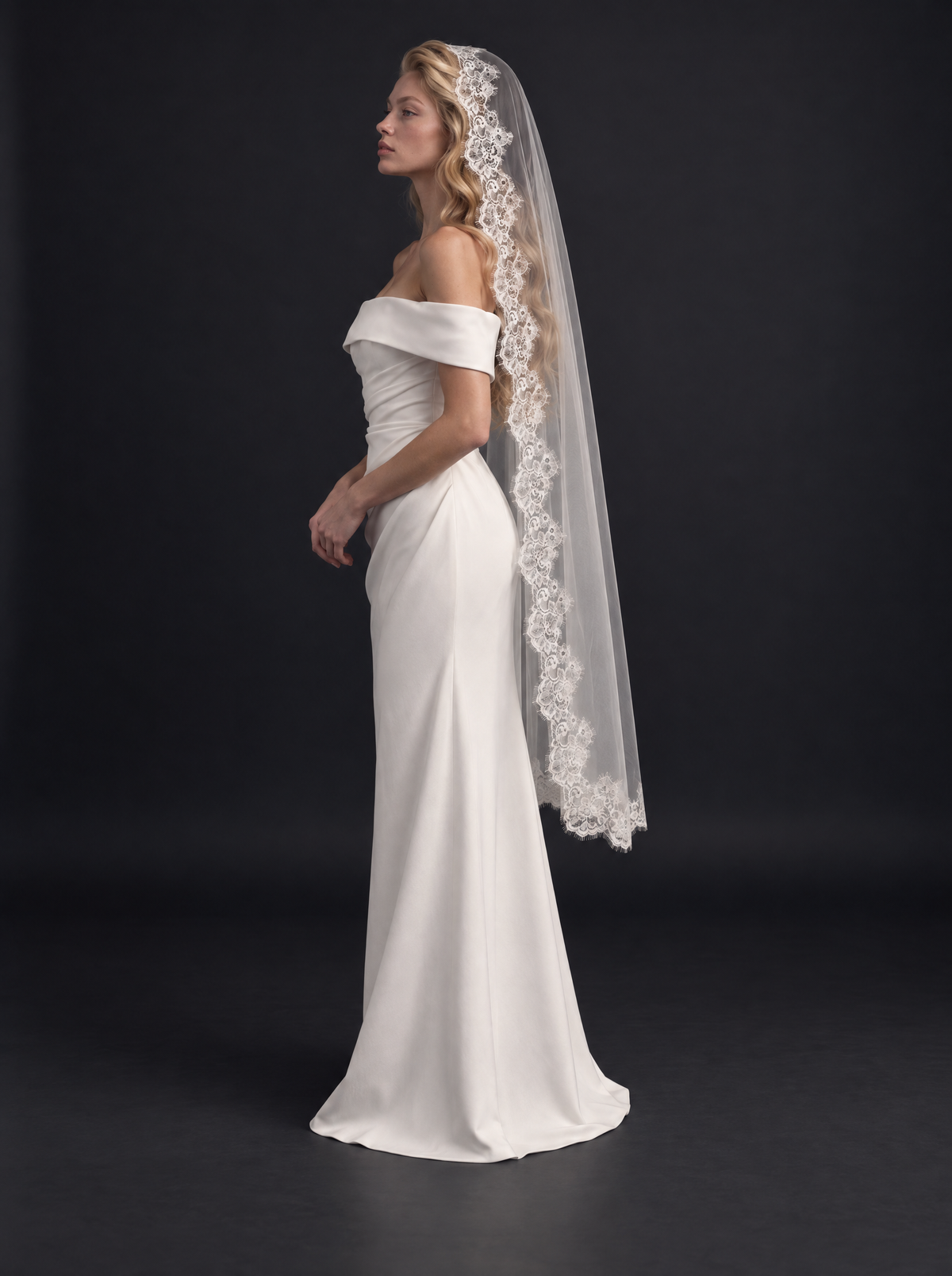 The Noor veil — side view